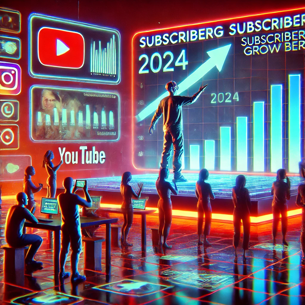 YouTube growth concept