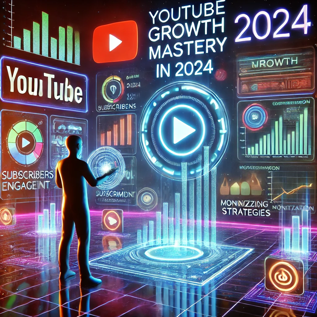 YouTube growth concept